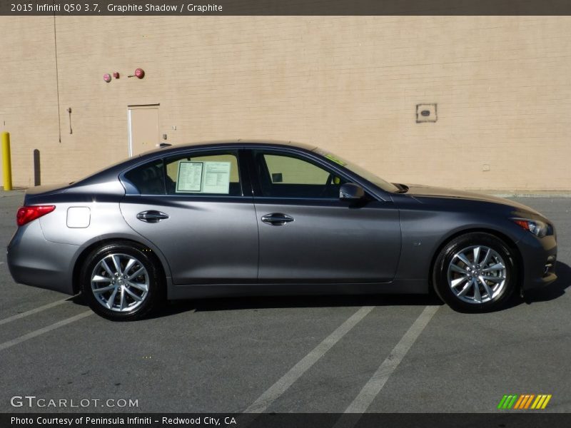 Graphite Shadow / Graphite 2015 Infiniti Q50 3.7