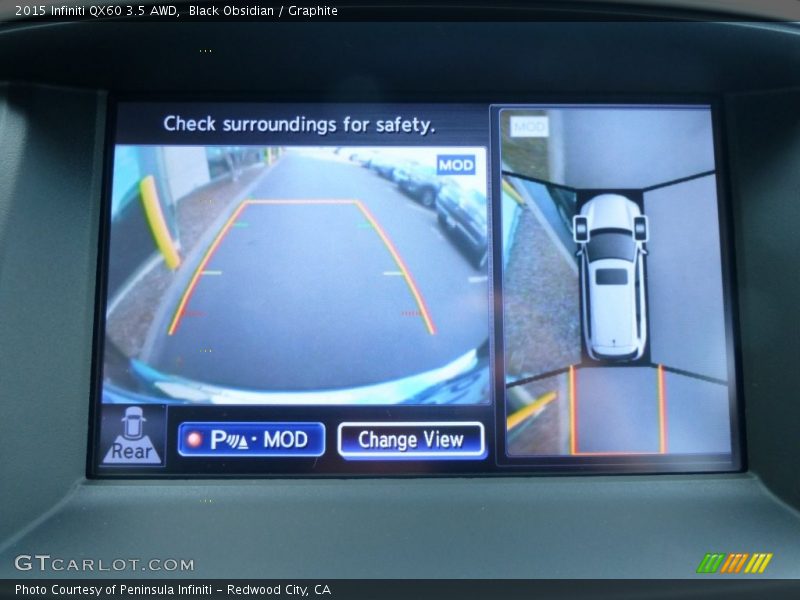 Black Obsidian / Graphite 2015 Infiniti QX60 3.5 AWD