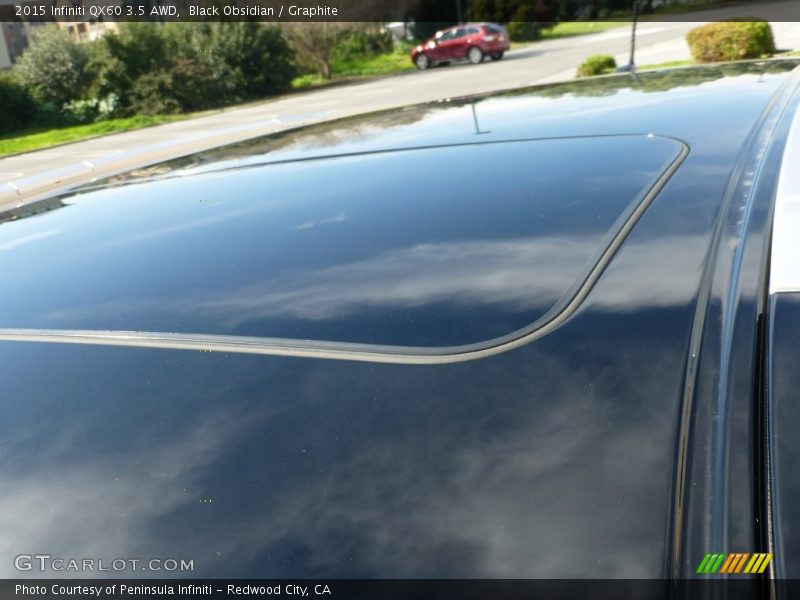 Black Obsidian / Graphite 2015 Infiniti QX60 3.5 AWD