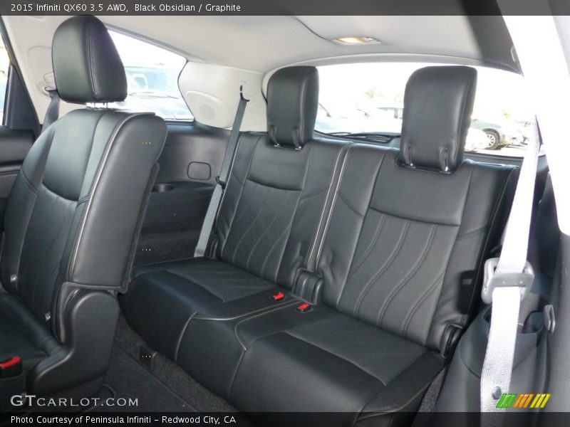 Black Obsidian / Graphite 2015 Infiniti QX60 3.5 AWD