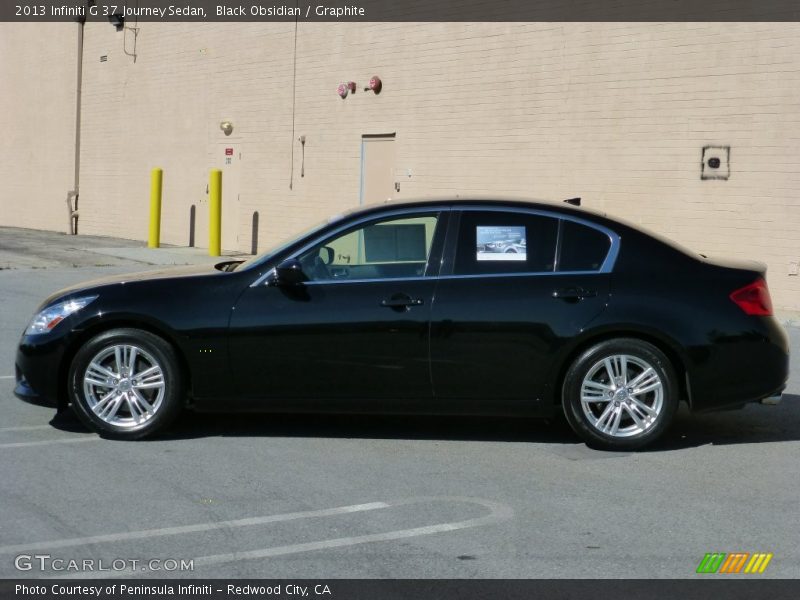 Black Obsidian / Graphite 2013 Infiniti G 37 Journey Sedan
