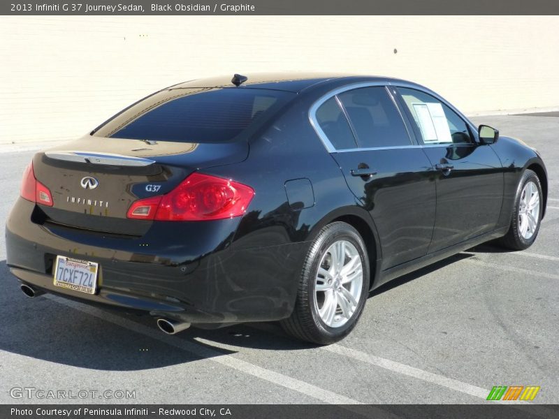 Black Obsidian / Graphite 2013 Infiniti G 37 Journey Sedan