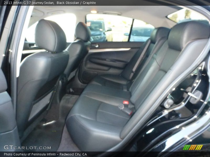 Black Obsidian / Graphite 2013 Infiniti G 37 Journey Sedan