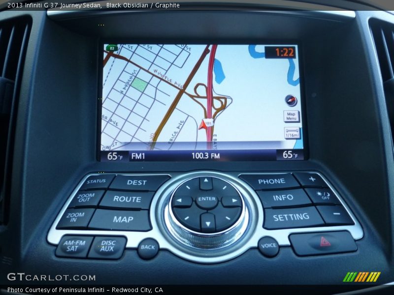 Black Obsidian / Graphite 2013 Infiniti G 37 Journey Sedan