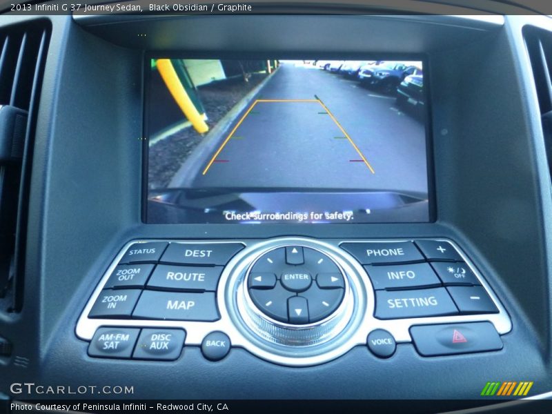 Black Obsidian / Graphite 2013 Infiniti G 37 Journey Sedan
