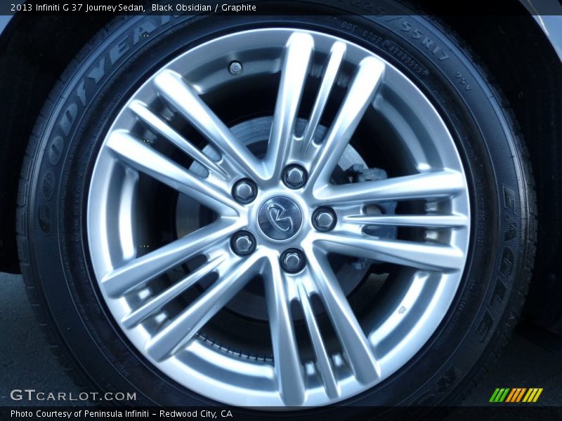 Black Obsidian / Graphite 2013 Infiniti G 37 Journey Sedan