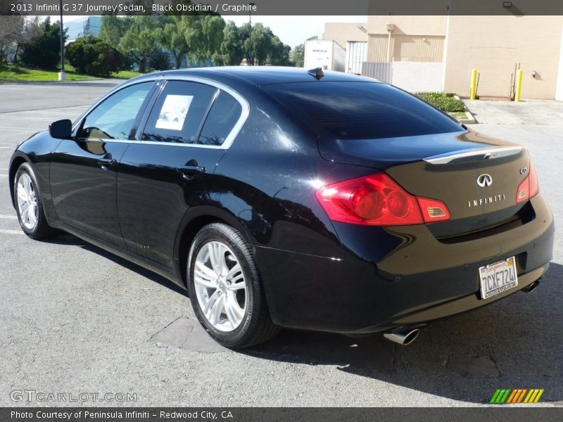 Black Obsidian / Graphite 2013 Infiniti G 37 Journey Sedan