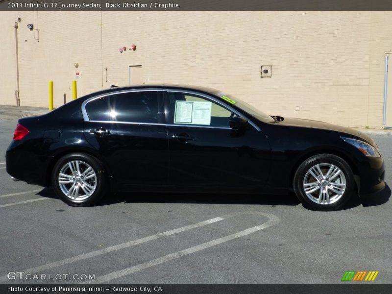 Black Obsidian / Graphite 2013 Infiniti G 37 Journey Sedan
