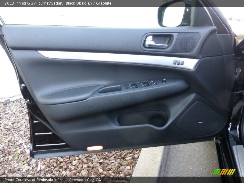Black Obsidian / Graphite 2013 Infiniti G 37 Journey Sedan