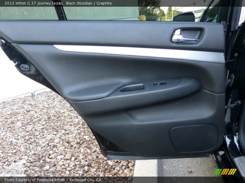 Black Obsidian / Graphite 2013 Infiniti G 37 Journey Sedan