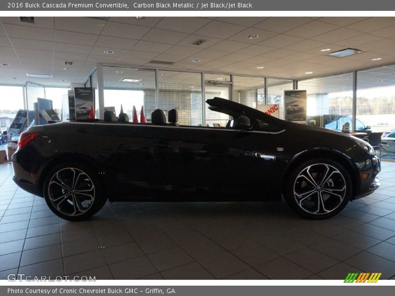 Carbon Black Metallic / Jet Black/Jet Black 2016 Buick Cascada Premium Convertible