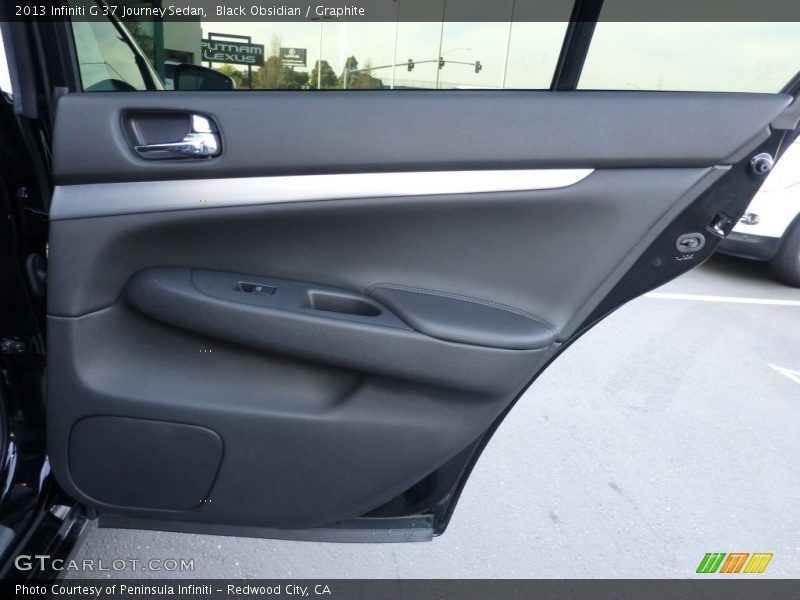 Black Obsidian / Graphite 2013 Infiniti G 37 Journey Sedan