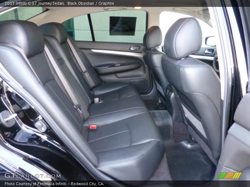 Black Obsidian / Graphite 2013 Infiniti G 37 Journey Sedan