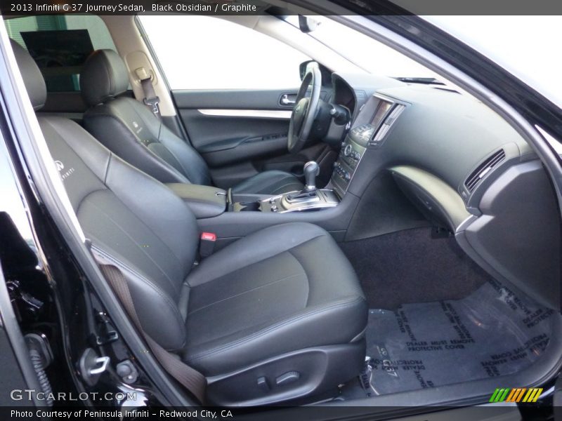 Black Obsidian / Graphite 2013 Infiniti G 37 Journey Sedan