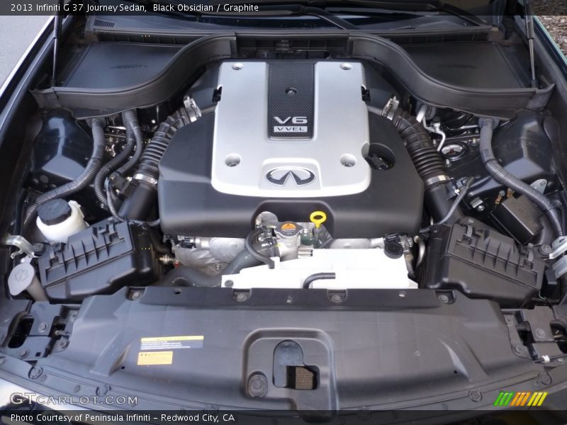 Black Obsidian / Graphite 2013 Infiniti G 37 Journey Sedan