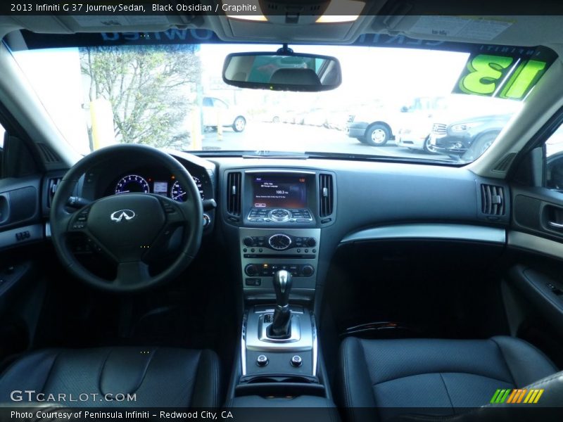 Black Obsidian / Graphite 2013 Infiniti G 37 Journey Sedan