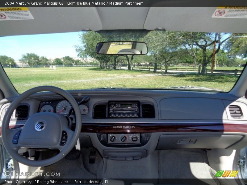 Dashboard of 2004 Grand Marquis GS