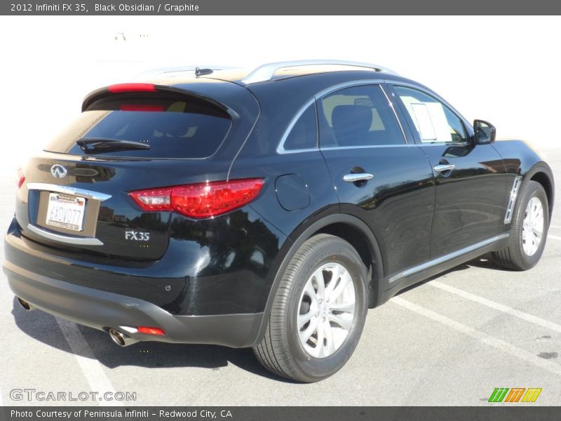 Black Obsidian / Graphite 2012 Infiniti FX 35