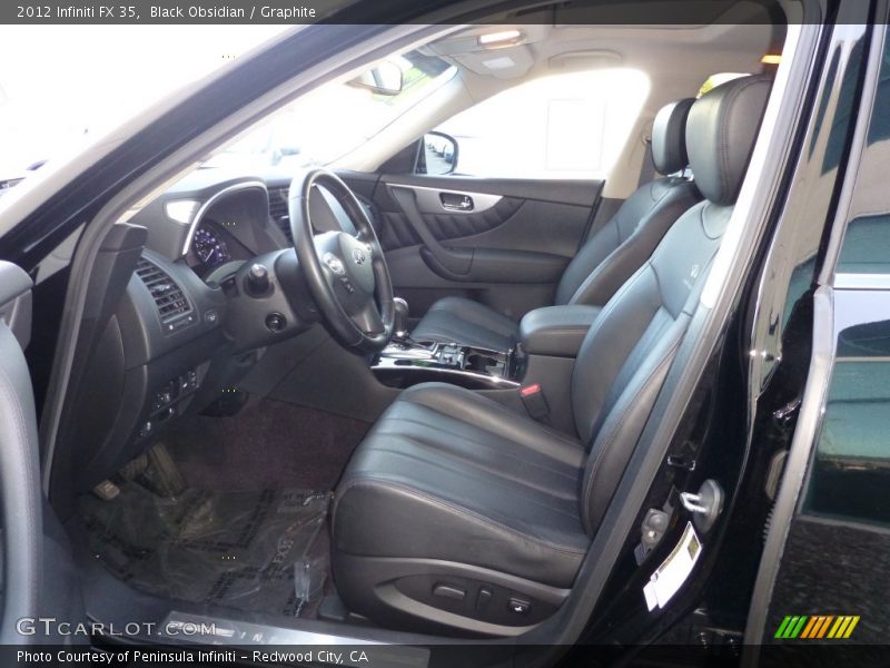 Black Obsidian / Graphite 2012 Infiniti FX 35