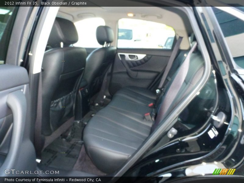 Black Obsidian / Graphite 2012 Infiniti FX 35