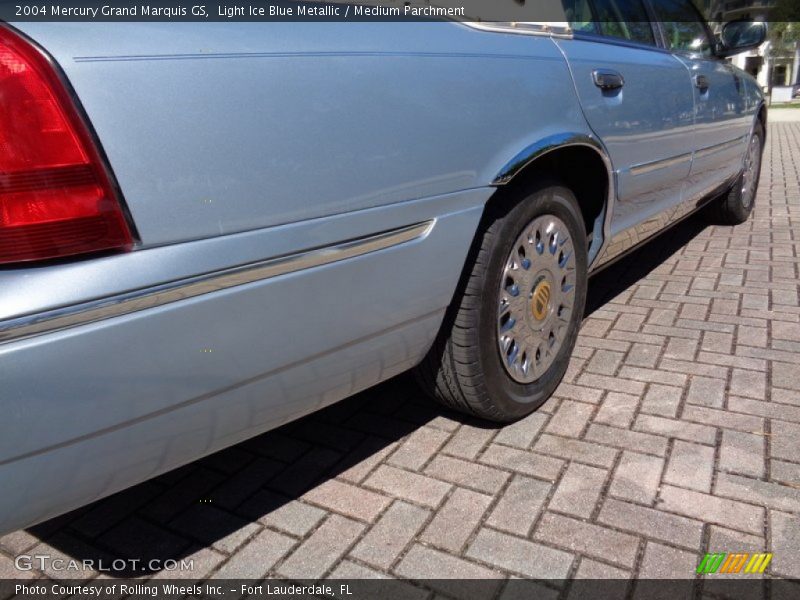 Light Ice Blue Metallic / Medium Parchment 2004 Mercury Grand Marquis GS
