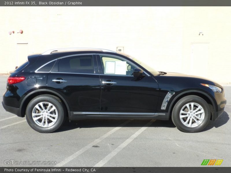 Black Obsidian / Graphite 2012 Infiniti FX 35