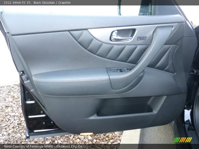 Black Obsidian / Graphite 2012 Infiniti FX 35