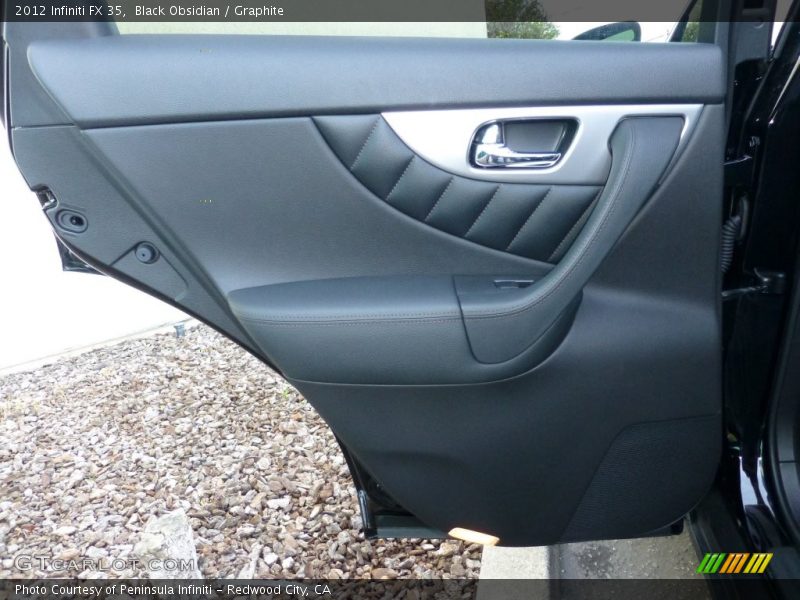 Black Obsidian / Graphite 2012 Infiniti FX 35