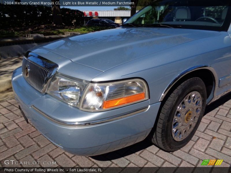 Light Ice Blue Metallic / Medium Parchment 2004 Mercury Grand Marquis GS