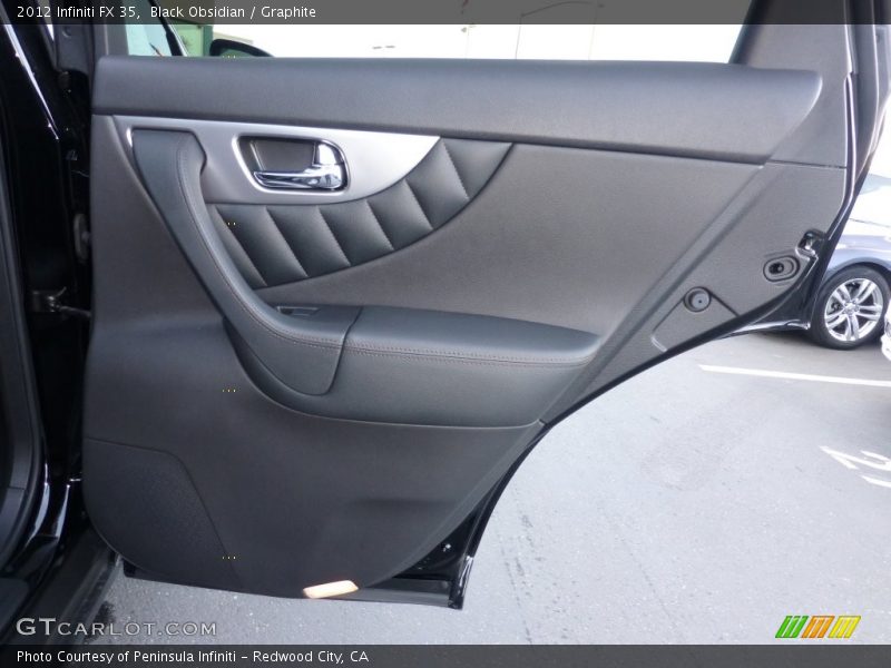 Black Obsidian / Graphite 2012 Infiniti FX 35