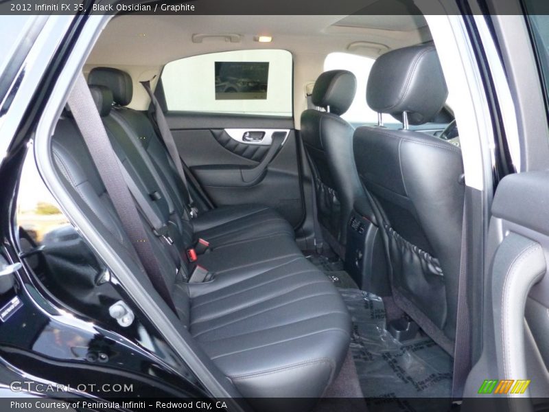 Black Obsidian / Graphite 2012 Infiniti FX 35