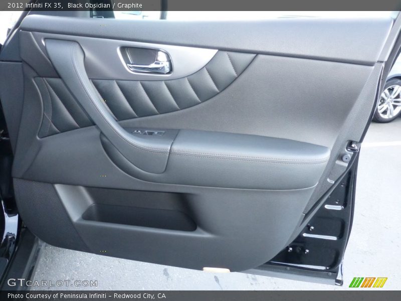 Black Obsidian / Graphite 2012 Infiniti FX 35