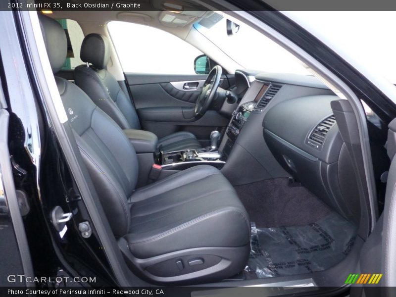 Black Obsidian / Graphite 2012 Infiniti FX 35