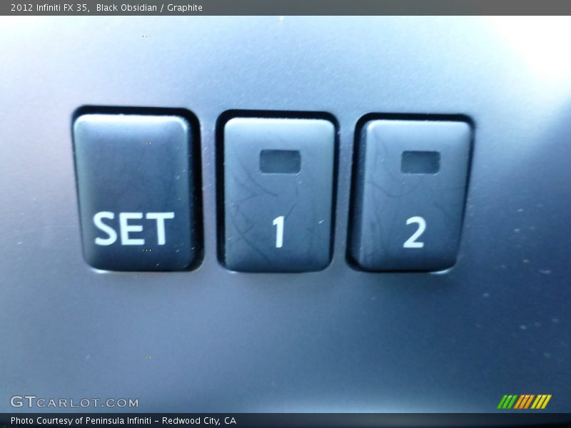 Black Obsidian / Graphite 2012 Infiniti FX 35