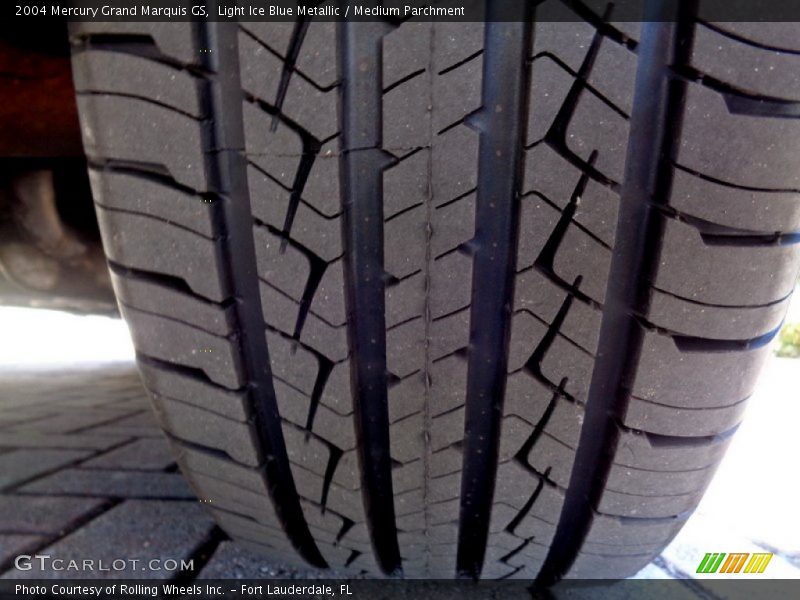 Light Ice Blue Metallic / Medium Parchment 2004 Mercury Grand Marquis GS