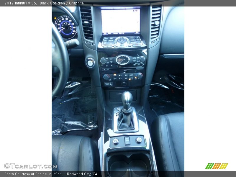 Black Obsidian / Graphite 2012 Infiniti FX 35