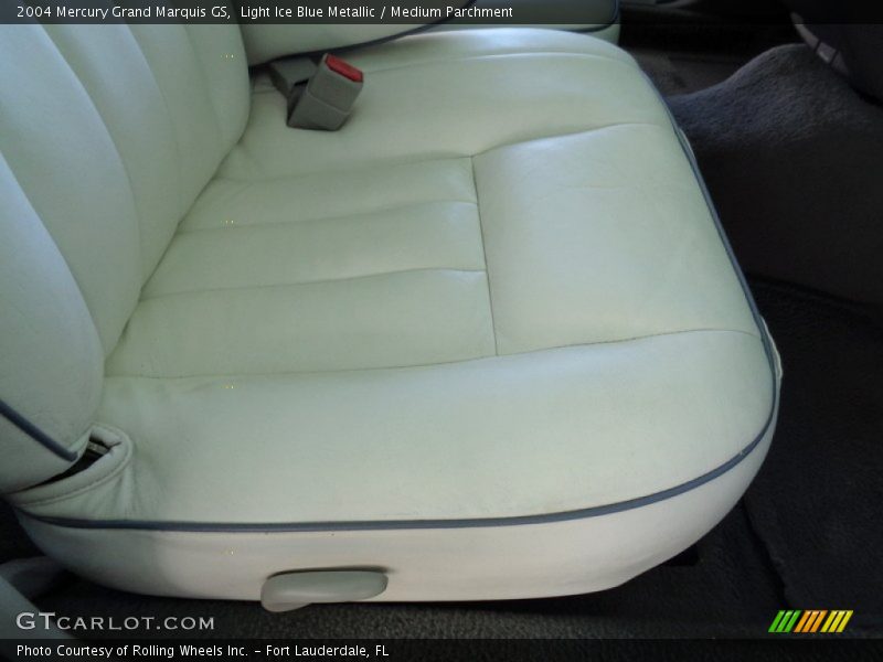 Light Ice Blue Metallic / Medium Parchment 2004 Mercury Grand Marquis GS