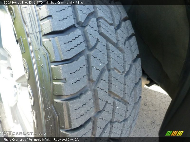 Nimbus Gray Metallic / Black 2009 Honda Pilot EX-L 4WD