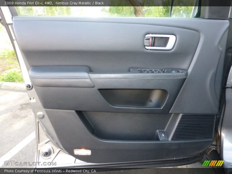 Nimbus Gray Metallic / Black 2009 Honda Pilot EX-L 4WD