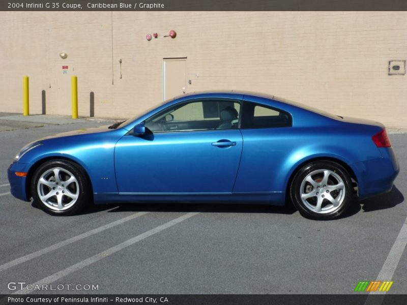 Caribbean Blue / Graphite 2004 Infiniti G 35 Coupe