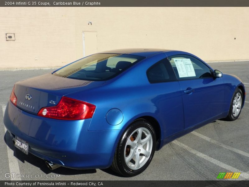 Caribbean Blue / Graphite 2004 Infiniti G 35 Coupe