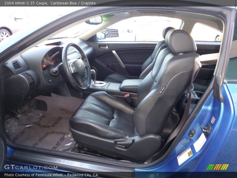 Caribbean Blue / Graphite 2004 Infiniti G 35 Coupe