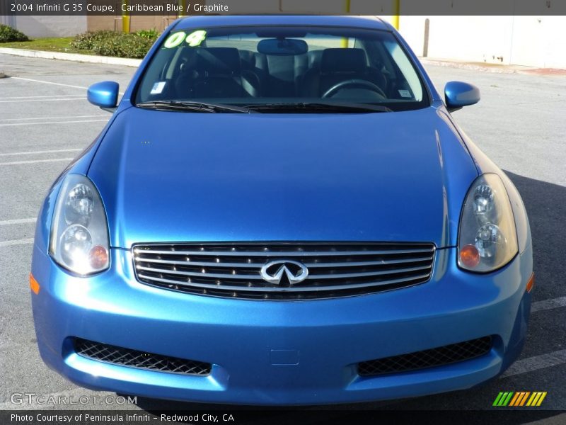 Caribbean Blue / Graphite 2004 Infiniti G 35 Coupe