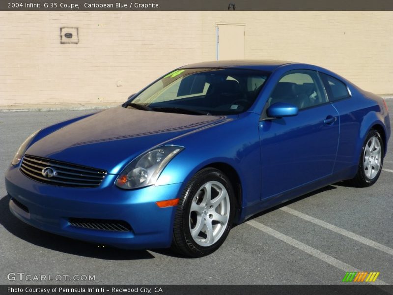 Caribbean Blue / Graphite 2004 Infiniti G 35 Coupe