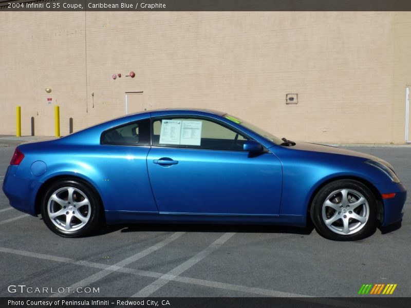 Caribbean Blue / Graphite 2004 Infiniti G 35 Coupe