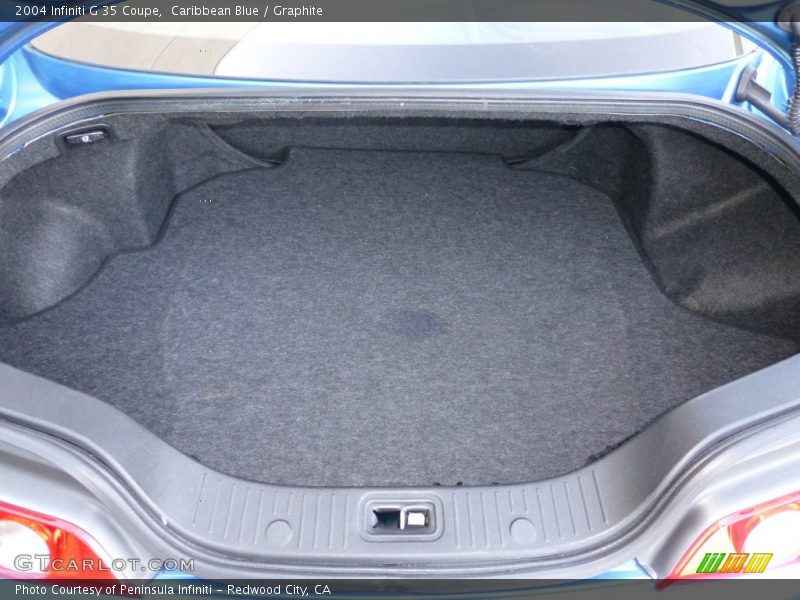 Caribbean Blue / Graphite 2004 Infiniti G 35 Coupe