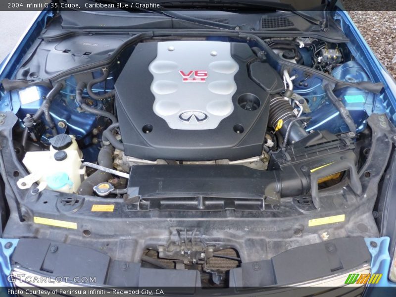 Caribbean Blue / Graphite 2004 Infiniti G 35 Coupe