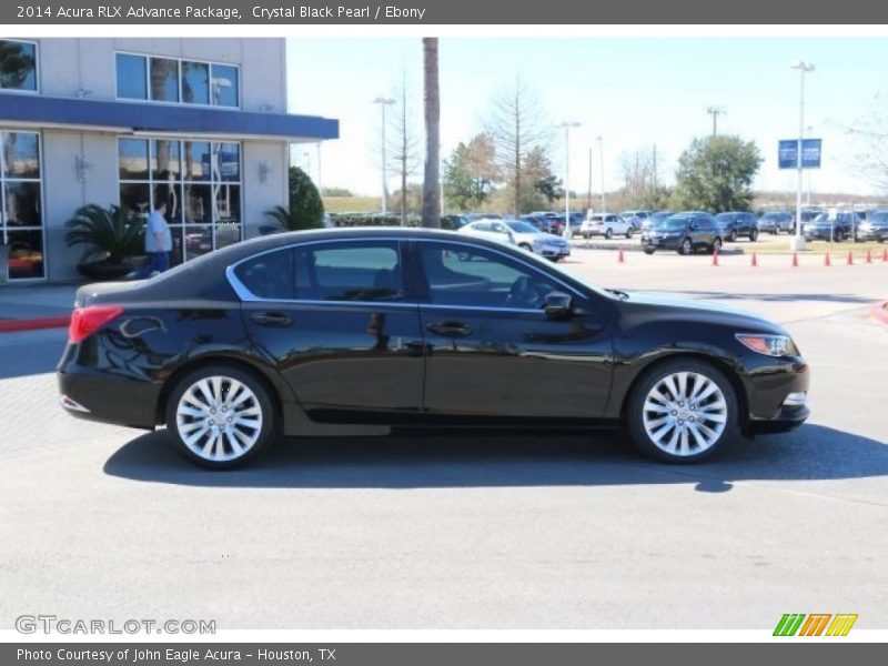 Crystal Black Pearl / Ebony 2014 Acura RLX Advance Package