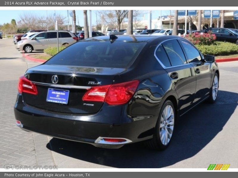 Crystal Black Pearl / Ebony 2014 Acura RLX Advance Package