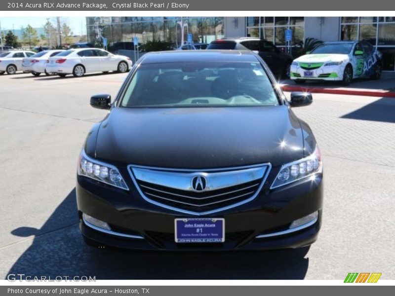 Crystal Black Pearl / Ebony 2014 Acura RLX Advance Package